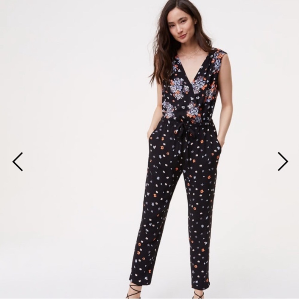 NWT LOFT Floral Romper/Jumpsuit